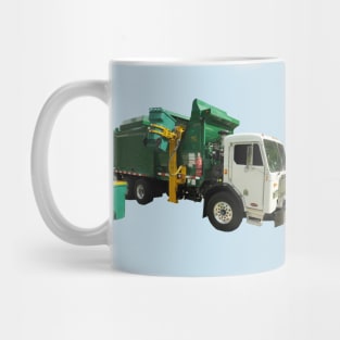 GREEN TRASH TRUCK Mug